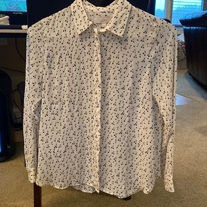 Long Sleeve Polyester Loft Blouse